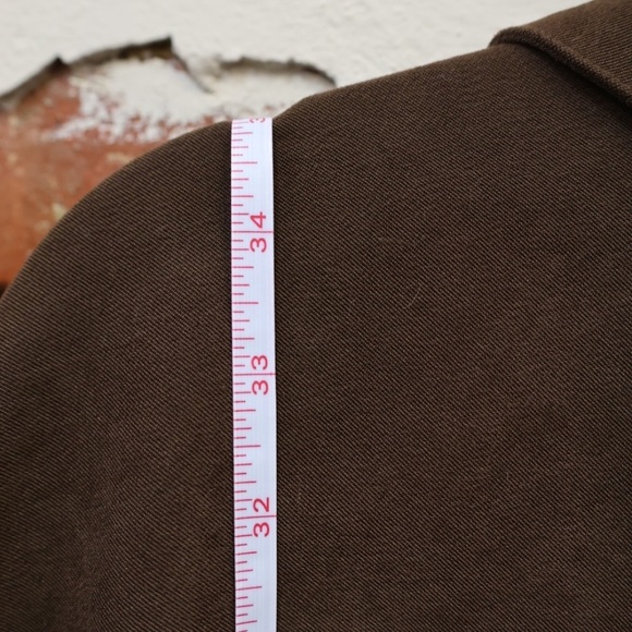 vintage button down shacket shirt/dress - Picture 5 of 7